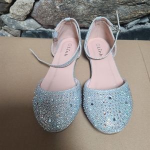 Girls sequin size 2 shoes.